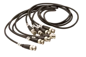 3'/36" RG59 BNC Plug Male to Male Jumper Cable - 4 Pack - (301-RG59-301/36-4)