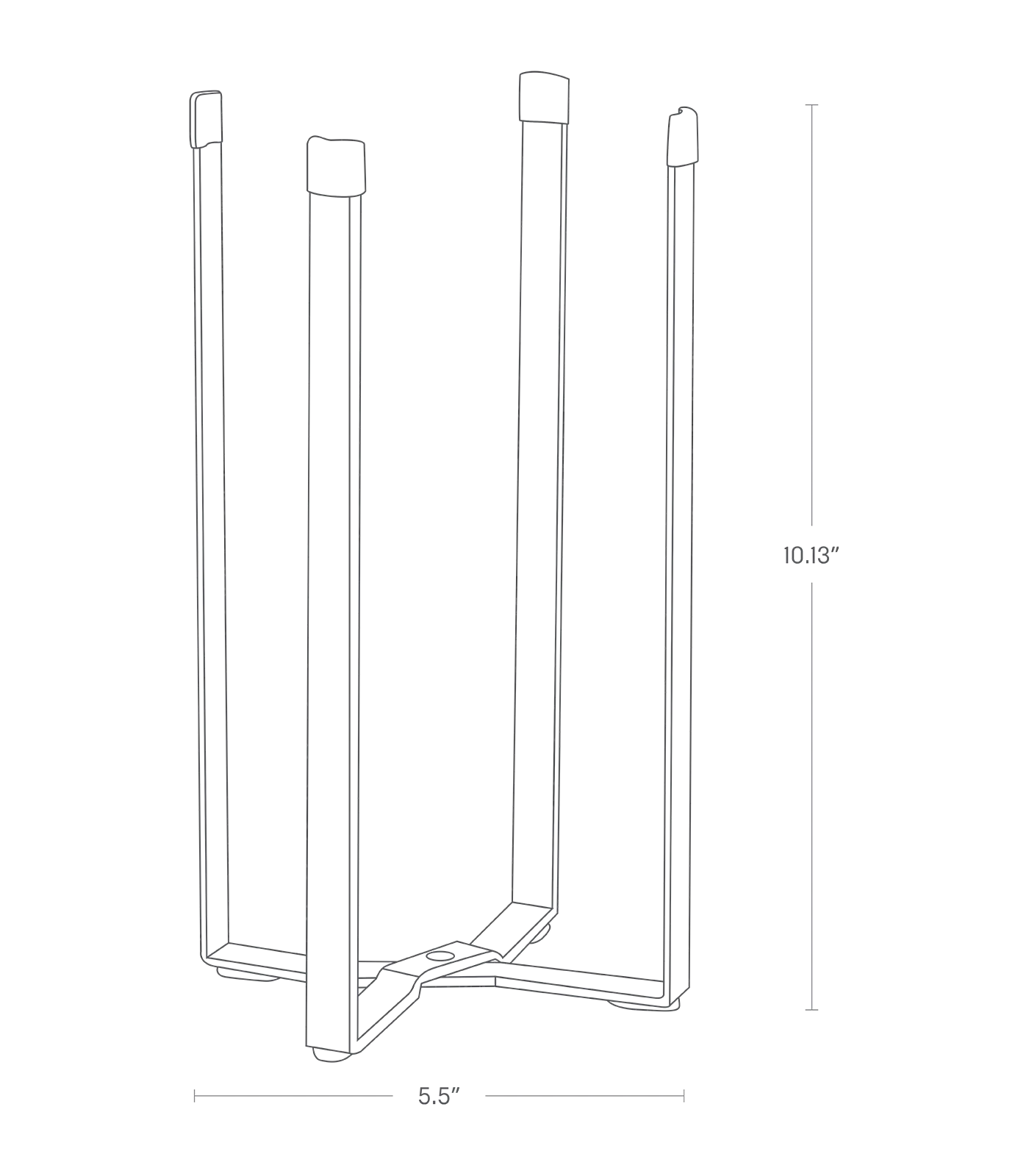 Collapsible Bottle Dryer - Steel