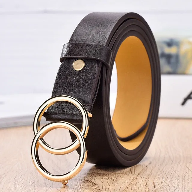 Designer's famous brand leatherhigh quality belt