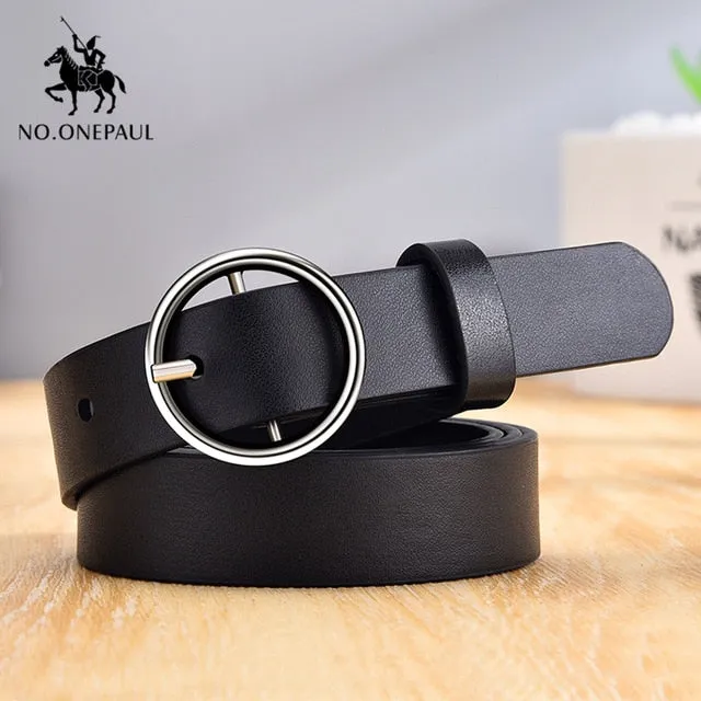 Designer's famous brand leatherhigh quality belt