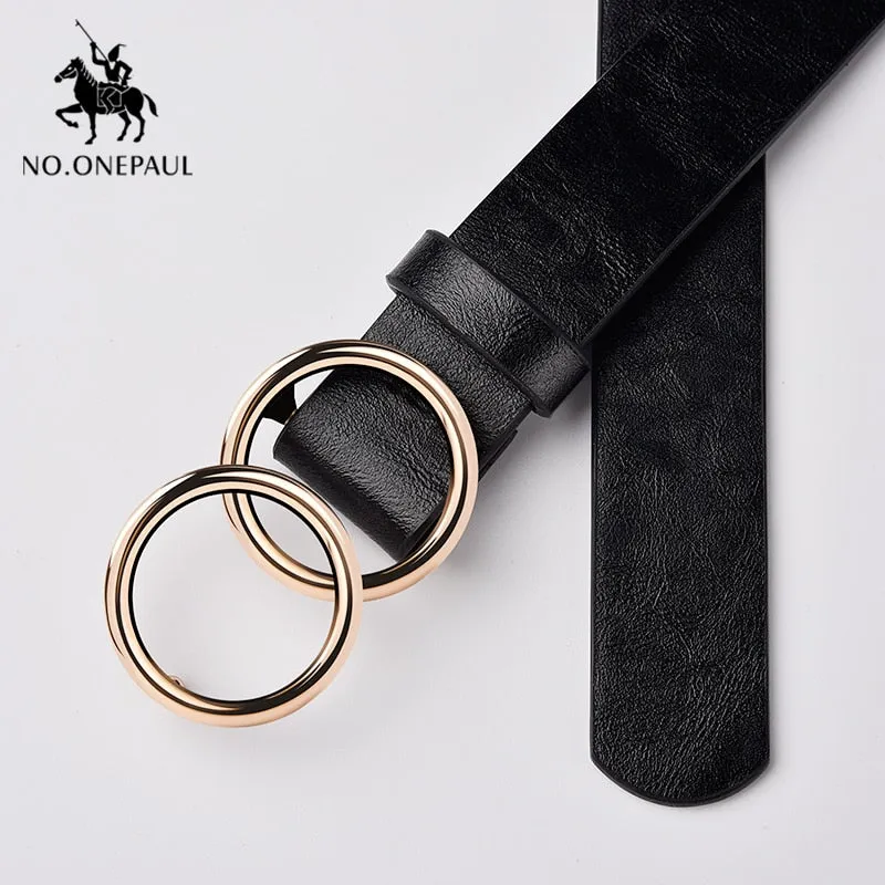 Designer's famous brand leatherhigh quality belt