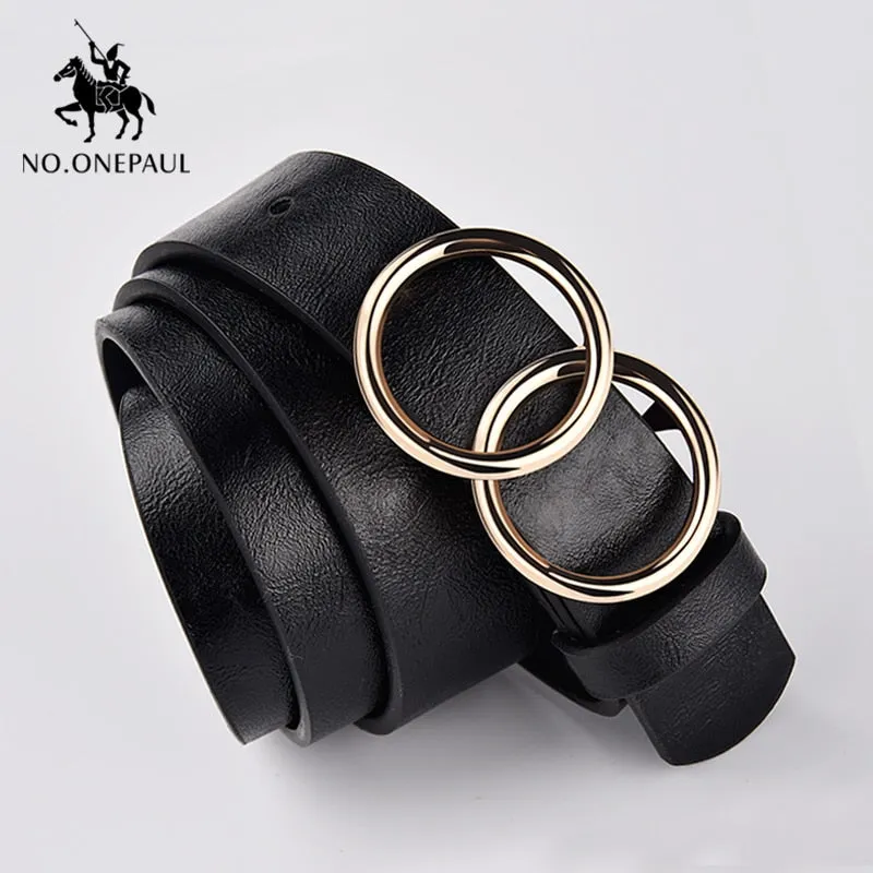 Designer's famous brand leatherhigh quality belt