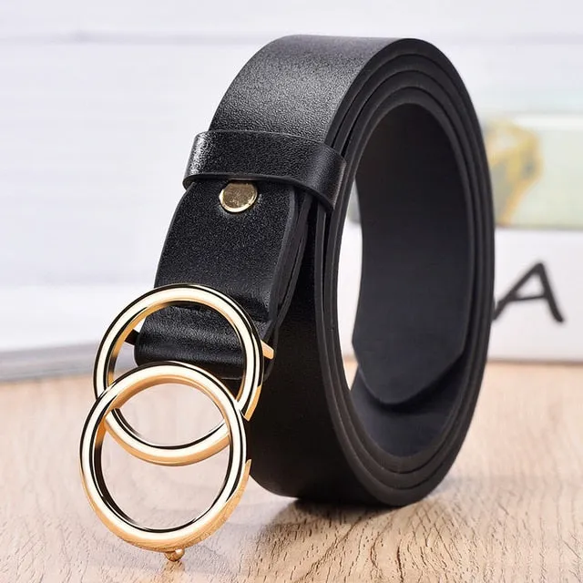 Designer's famous brand leatherhigh quality belt