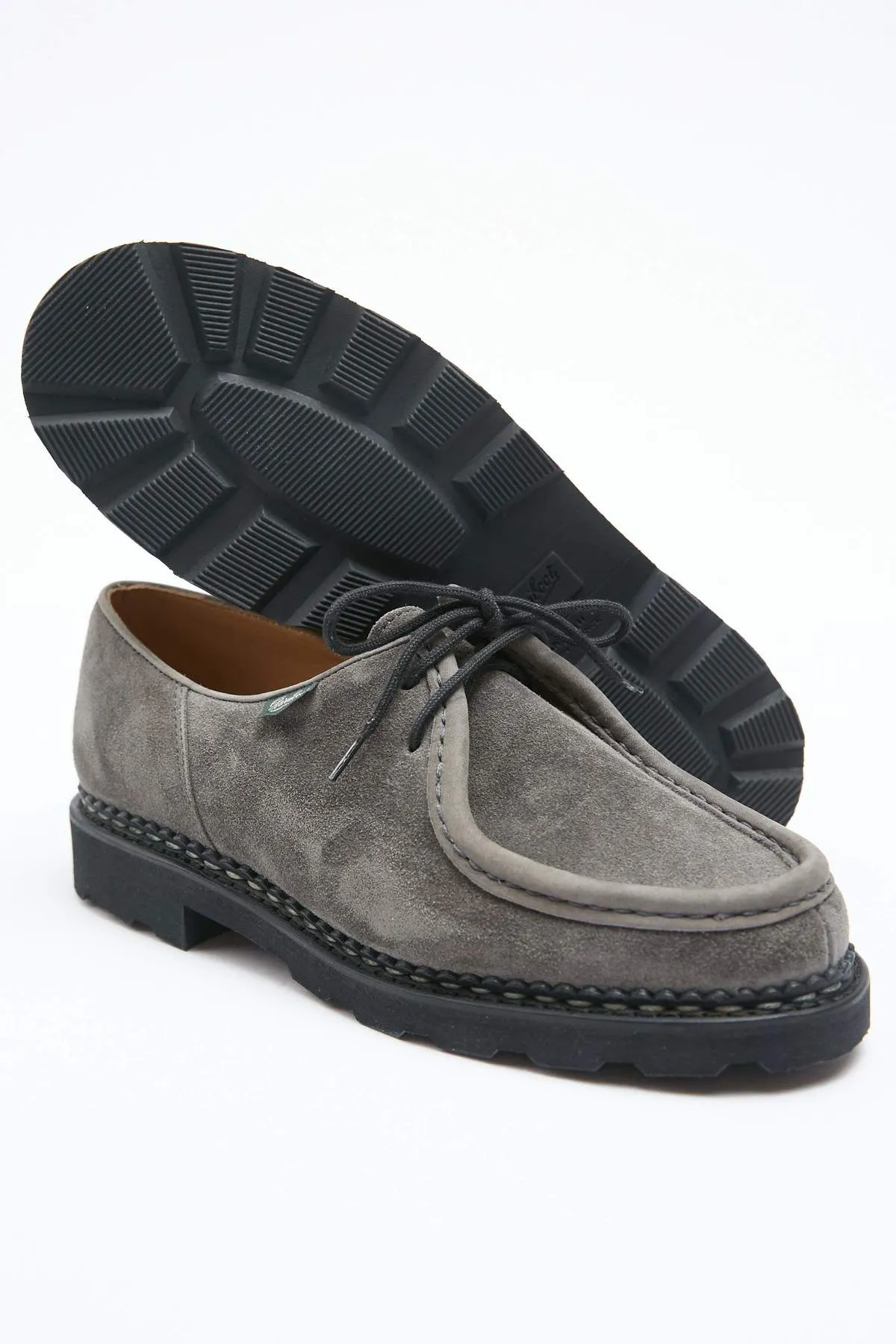 Paraboot Men's Michael / Marche II Lace Up - Velour Gris