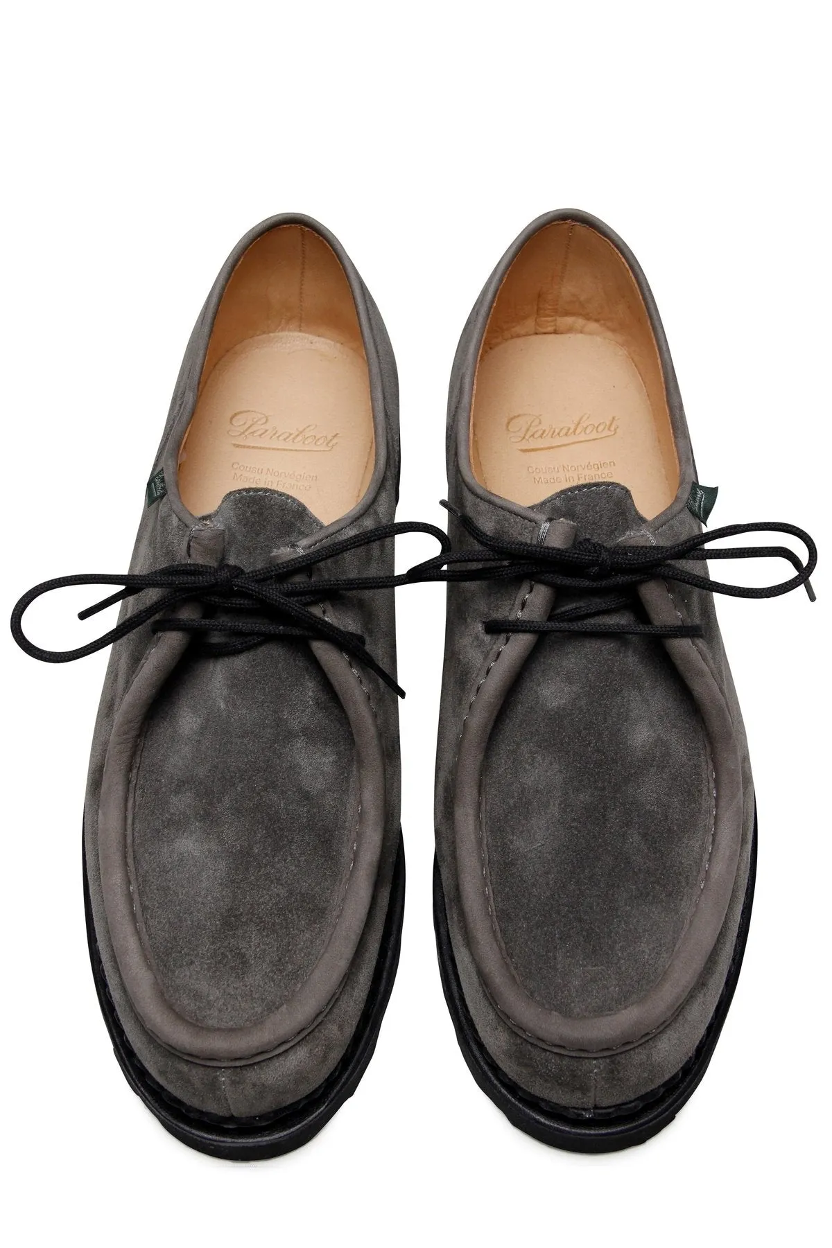 Paraboot Men's Michael / Marche II Lace Up - Velour Gris