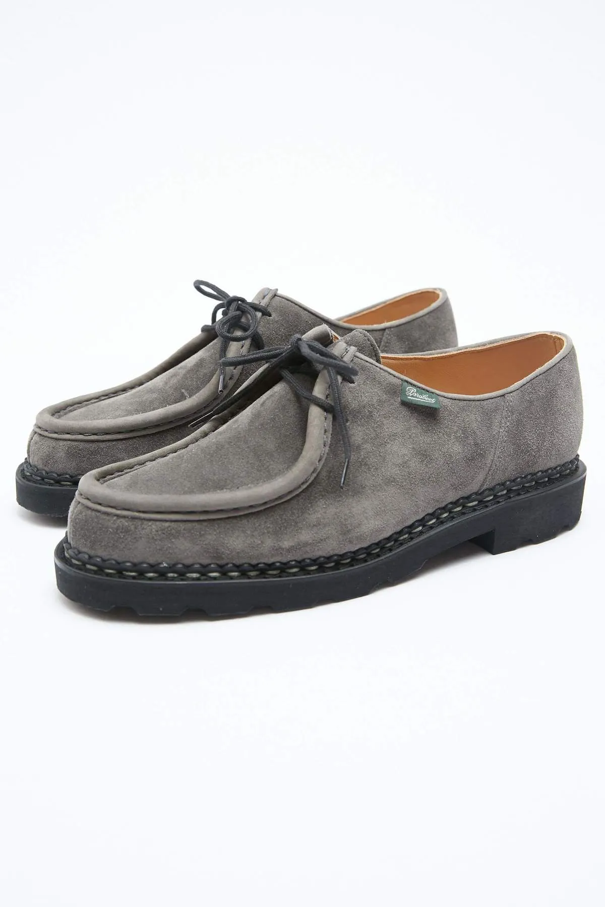 Paraboot Men's Michael / Marche II Lace Up - Velour Gris