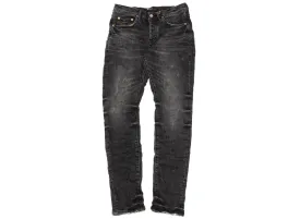 Purple Brand Aged Black Washed Jeans