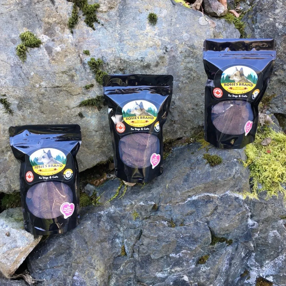 rosie's brand wild kangaroo dog treats