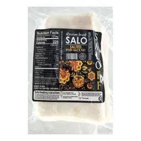 Salted Salo "Russian Brand", Saloff, 650g