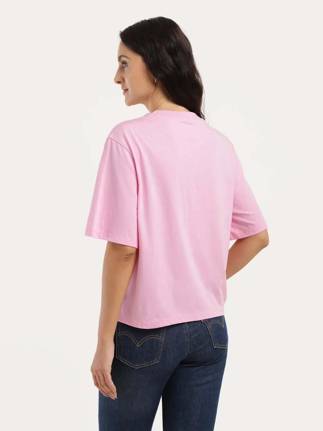 Women's Brand Logo Oversized T-Shirt