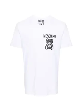 Women's Brand Logo Printed Shirt,White